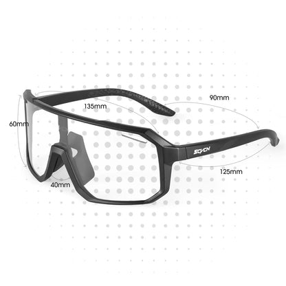 Photochromic Cycling Sunglasses MTB Glasses Road Bike Cycling UV400 Goggles Men Women Outdoor Bicycle Sports Eyewear New
